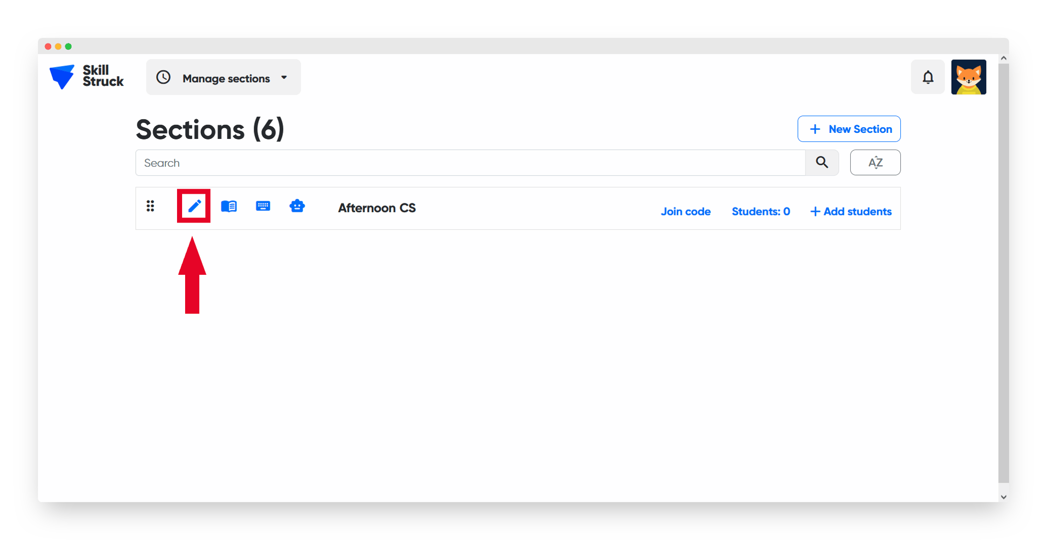 How to Set a Section's Platform in the Computer Science Educator Portal
